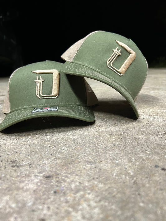112 Icon Hat|Green/Khaki